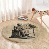Imhotep Round Carpet Pyramid Blueprints Ancient Egyptian Architecture and Priest