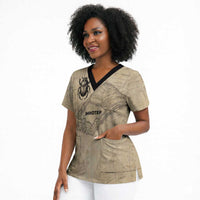 Imhotep Scrub Top Pyramid Blueprints Ancient Egyptian Architecture and Priest