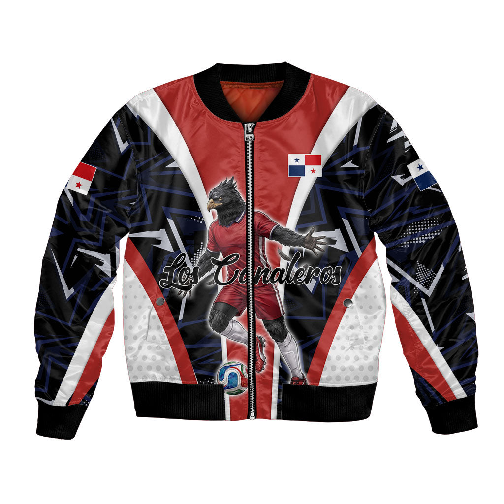 Personalized Panama Soccer Harpy Eagle Bomber Jacket Los Canaleros Football Mascot Fan