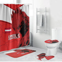 Austria Football Bathroom Set Unsere Burschen Eagle Mascot