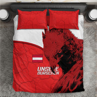 Austria Football Bedding Set Unsere Burschen Eagle Mascot