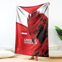 Austria Football Blanket Unsere Burschen Eagle Mascot