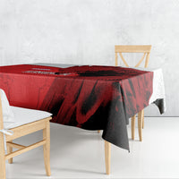 Austria Football Tablecloth Unsere Burschen Eagle Mascot