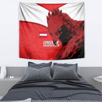 Austria Football Tapestry Unsere Burschen Eagle Mascot