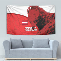 Austria Football Tapestry Unsere Burschen Eagle Mascot