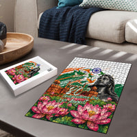 India 80th Independence Day Puzzle Ashoka Chakra Lotus Landmarks Shiva