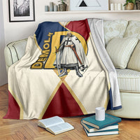 Jacques De Molay Blanket Crusader Knight Retro Virtues Seven Precepts