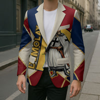 Jacques De Molay Blazer Crusader Knight Retro Virtues Seven Precepts