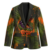 Florida Alligator Airboat Blazer Everglade Swamp Life Graffiti Splatter Artwork
