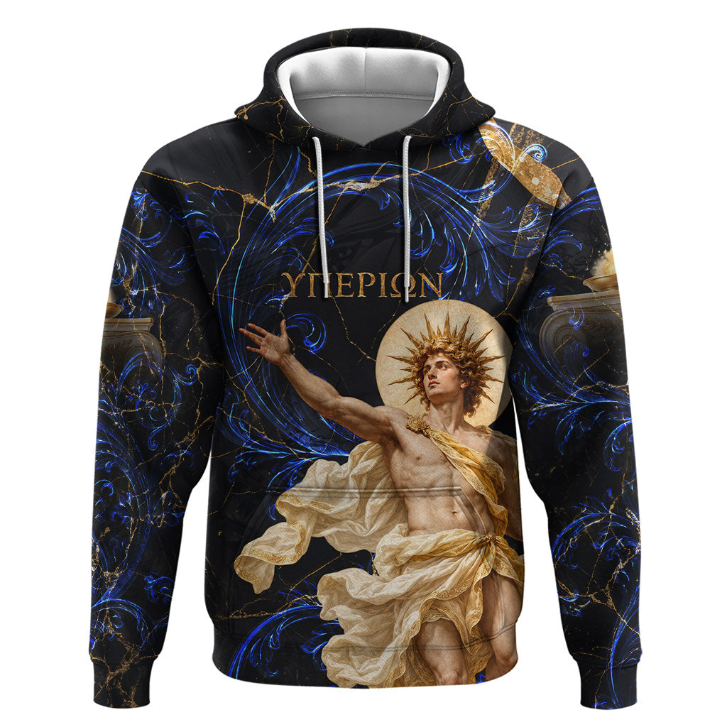 Hyperion Eastern Pillar Of Heaven Hoodie Classic Greek Mythology Titan Heavenly Celestial Astronomy Art Graphic