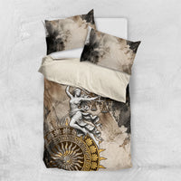 Themis Lady Justice Bedding Set Greek Goddess Statue Antique Marble Classic Mythology