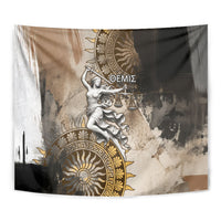 Themis Lady Justice Tapestry Greek Goddess Statue Antique Marble Classic Mythology