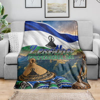 Lesotho Independence Day Blanket Basotho Hat Flag And Cultural Heritage