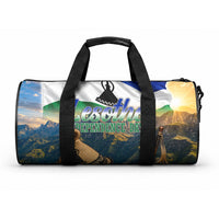 Lesotho Independence Day Duffle Bag Basotho Hat Flag And Cultural Heritage