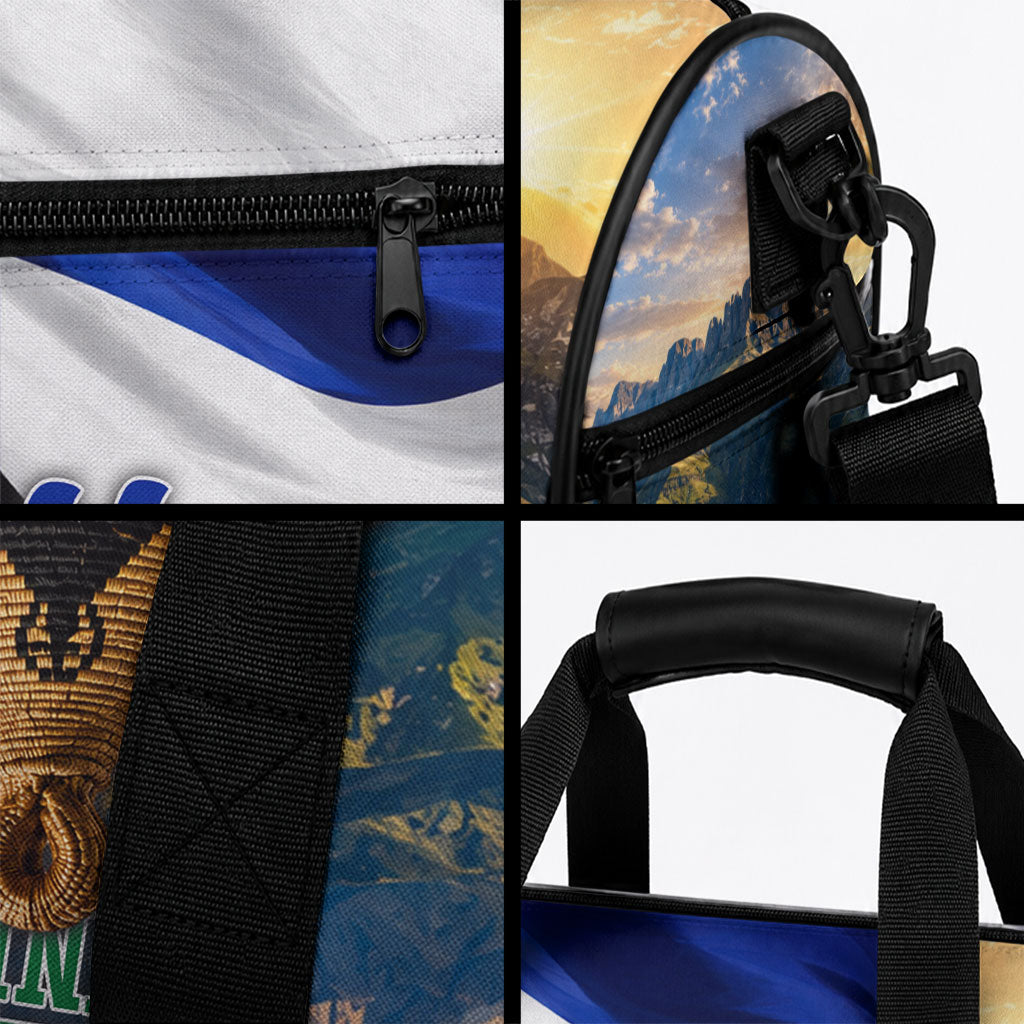 Lesotho Independence Day Duffle Bag Basotho Hat Flag And Cultural Heritage