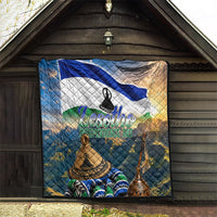 Lesotho Independence Day Quilt Basotho Hat Flag And Cultural Heritage