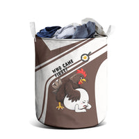 Hen And Egg World Egg Day Laundry Basket Who Came First Cute Cartoon Hen And Egg