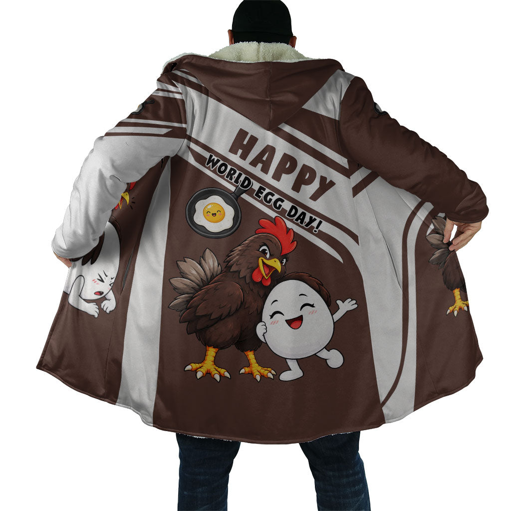 Hen And Egg World Egg Day Cloak Who Came First Cute Cartoon Hen And Egg