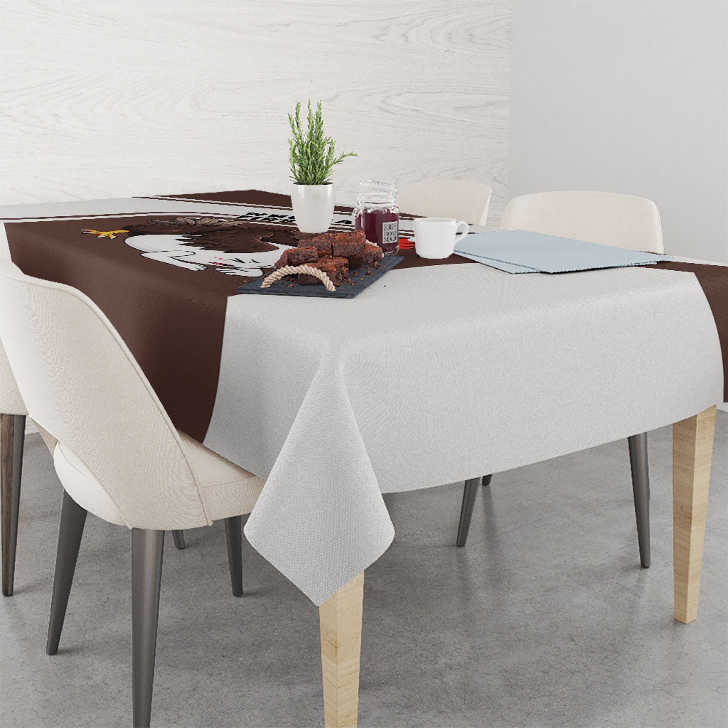 Hen And Egg World Egg Day Tablecloth Who Came First Cute Cartoon Hen And Egg