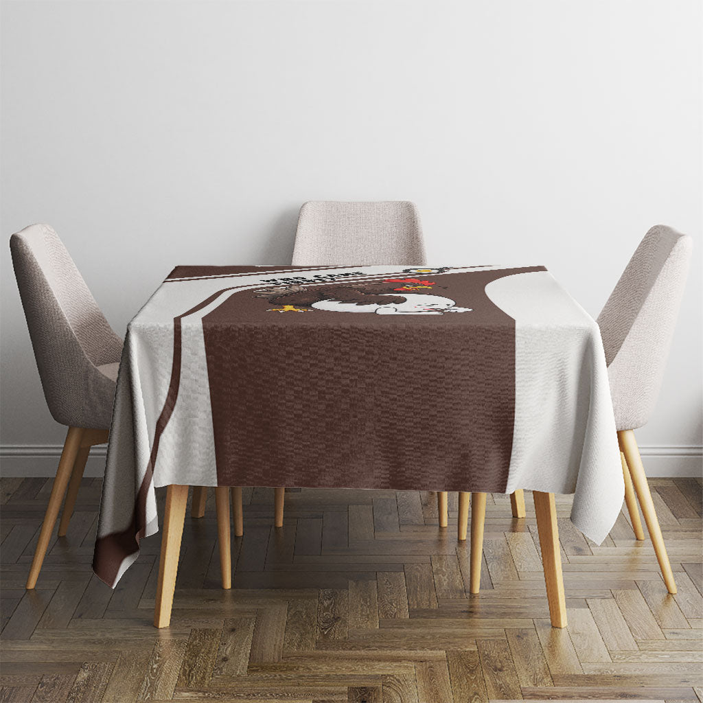 Hen And Egg World Egg Day Tablecloth Who Came First Cute Cartoon Hen And Egg