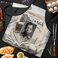 James Baldwin Truth Has A Voice Apron Vintage Newspaper Collage Book Writer