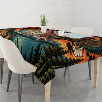 50th Birthday 1976 Tablecloth Not Older Just Vintage Retro Sunset Mountain