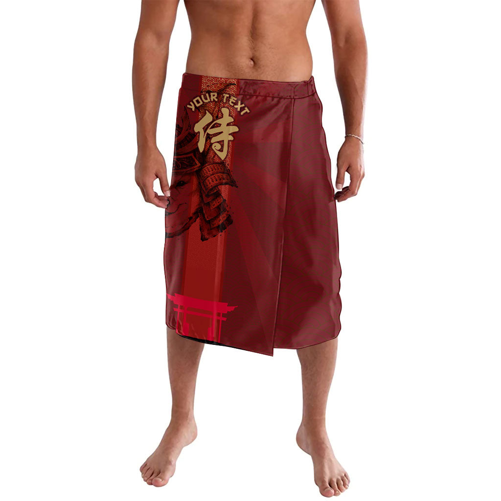 Personalized Shiba Inu Samurai Lavalava Japanese Warrior Dog Torii Gate Art