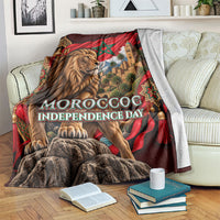Morocco Independence Day Lion Blanket Atlas Mountain Kasbah Heritage