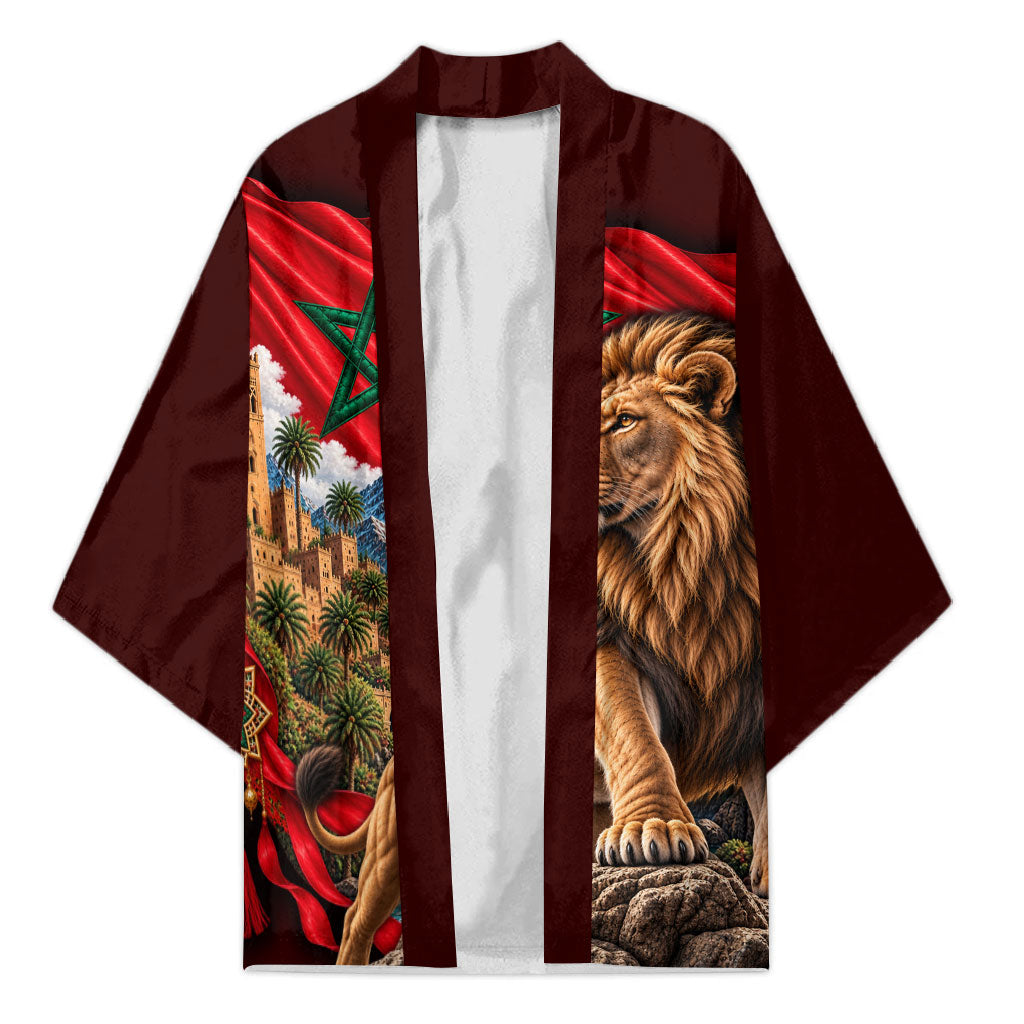 Morocco Independence Day Lion Kimono Atlas Mountain Kasbah Heritage