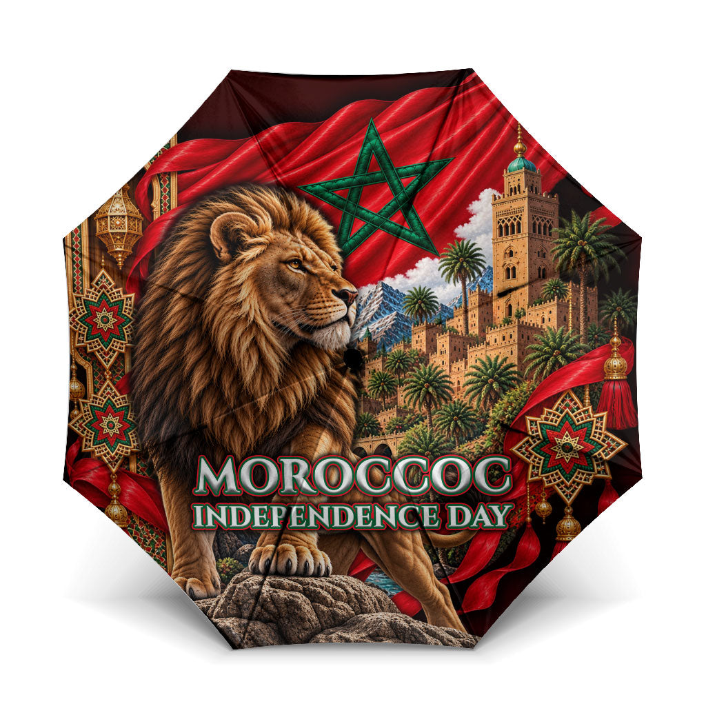 Morocco Independence Day Lion Umbrella Atlas Mountain Kasbah Heritage