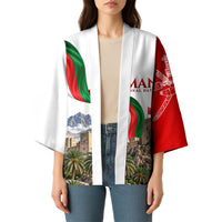 Oman National Days Flag Kimono Nakhal Fort Mountain