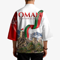 Oman National Days Flag Kimono Nakhal Fort Mountain