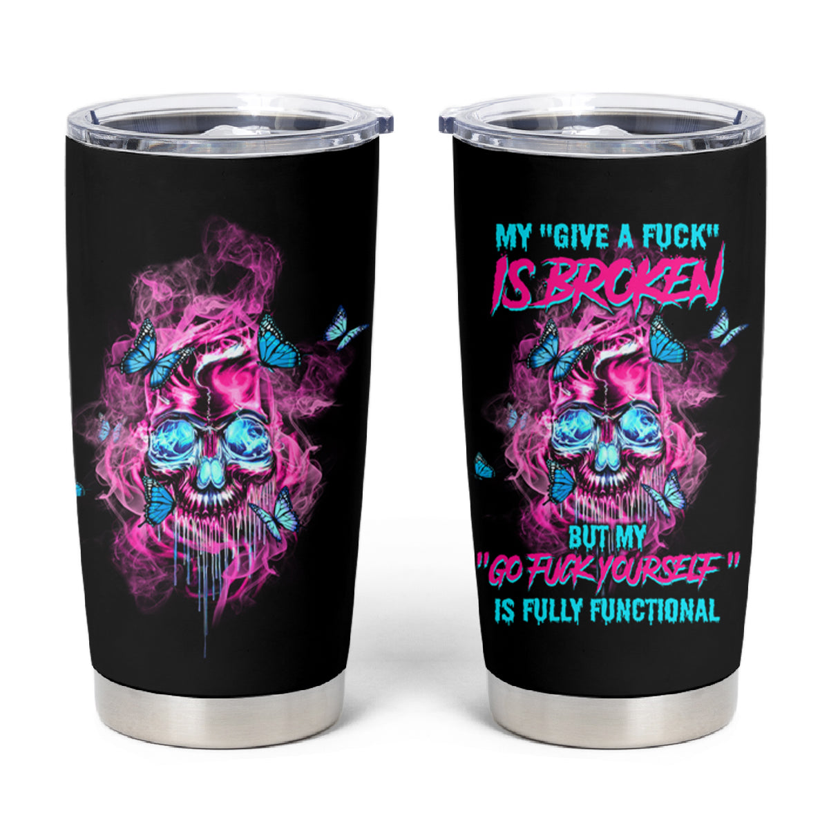 My Give A F Is Broken Tumbler Cup - Wonder Print Shop