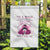 I'm A B Don't Try Me Rose Messy Bun Garden Flag - Wonder Print Shop