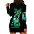 I'm Never Alone Skull Reaper Hoodie Dress - Wonder Print Shop