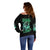 I'm Never Alone Skull Reaper Off Shoulder Sweater - Wonder Print Shop