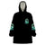 I'm Never Alone Skull Reaper Wearable Blanket Hoodie - Wonder Print Shop