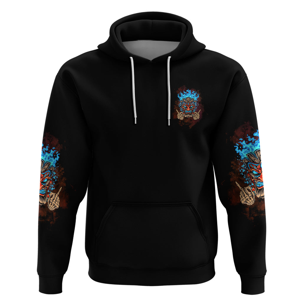 My Give A F Tiki Skull Hoodie - Wonder Print Shop