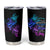 The Good Girl In Me Got Tired Skull Witch Halloween Tumbler Cup