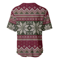 Skeleton Candy Cane Christmas Baseball Jersey Xmas Holiday Patterns - Wonder Print Shop