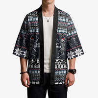 Skeleton Merry Creepmas Christmas Kimono Xmas Holiday Patterns - Wonder Print Shop