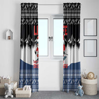 Skiing Life Is Better On Snow Christmas Window Curtain Xmas Holiday Patterns - Wonder Print Shop