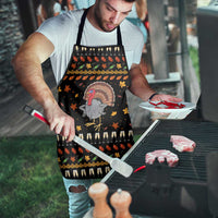 Thanksgiving Christmas Design Apron Xmas Holiday Patterns - Wonder Print Shop