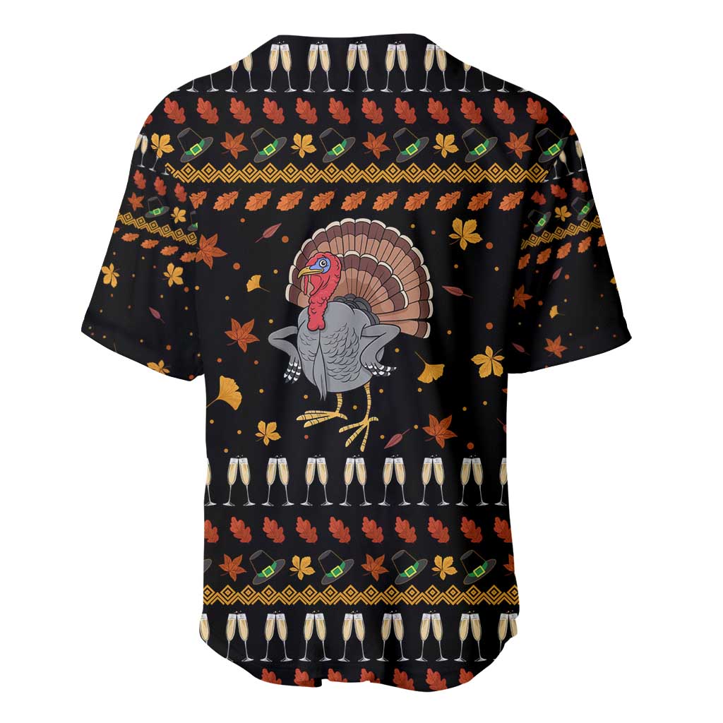 Thanksgiving Christmas Design Baseball Jersey Xmas Holiday Patterns - Wonder Print Shop