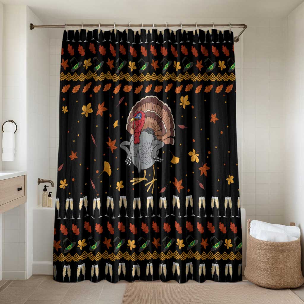 Thanksgiving Christmas Design Bathroom Set Xmas Holiday Patterns - Wonder Print Shop
