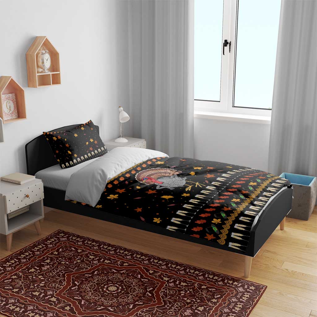 Thanksgiving Christmas Design Bedding Set Xmas Holiday Patterns - Wonder Print Shop
