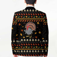 Thanksgiving Christmas Design Blazer Xmas Holiday Patterns - Wonder Print Shop