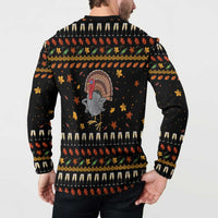 Thanksgiving Christmas Design Button Sweatshirt Xmas Holiday Patterns - Wonder Print Shop