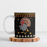 Thanksgiving Christmas Design Ceramic Mug Xmas Holiday Patterns - Wonder Print Shop