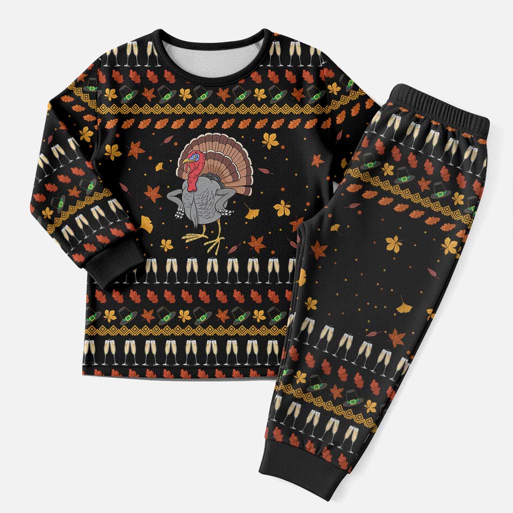 Thanksgiving Christmas Design Christmas Pajama Set Xmas Holiday Patterns - Wonder Print Shop